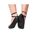 thumbnail image 1 of Zapatilla De Ballet Split De Piel Negro y Blanco Tallas 15 - 30 negro 27 Damaris Alberlui BALLET SPLIT, 1 of 5