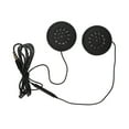 thumbnail image 1 of Auriculares Estéreo con Cable T33 para Casco de Motocicleta NikouMX Negro, 1 of 8