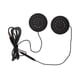 thumbnail image 2 of Auriculares para Casco Auriculares para Motocicleta de 35 Mm con Control de Volumen Auriculares para Casco de Motocicleta con Respuesta Automática para Deportes Al Aire Libre, 2 of 8