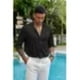 thumbnail image 4 of Camisas Casual Guayabera Cubana Para Hombre De Playa, 4 of 6