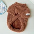 thumbnail image 1 of Dog Sweater for Small Dogs Winter Warm Solid Color Pet Sweater for Small Medium Dogs Dachshund Puppy Clothes Taddy Dog Supplies ShopWise Round, 1 of 12