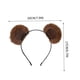 thumbnail image 3 of Diadema de oso para mujer, ideal para lavarse la cara o para el cabello. Diadema de terciopelo suave, accesorios para el cabello al por mayor para mujer. Diadema de peluche elegante., 3 of 8