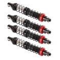 thumbnail image 1 of RC Shocks Absorber, 4Pcs Adjustable RC Car Damper Aluminium Alloy Dual Spring Dual Section  For 1/10 RC Crawler Car For Scx10 70mm/2.8in, 1 of 8
