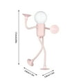 thumbnail image 3 of Changeable Shape Funny Night Light - DIY Desk Lamp with Suction Cup Bendable Design for Bedroom Hallway Kitchen and Festive Christmas Decoration, 3 of 4