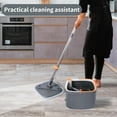 thumbnail image 4 of 2 PCS KZKR Spin Mop Head Square Cleaning Mop Head Replacement Easy Wring Microfibers Mop Refill, 4 of 9