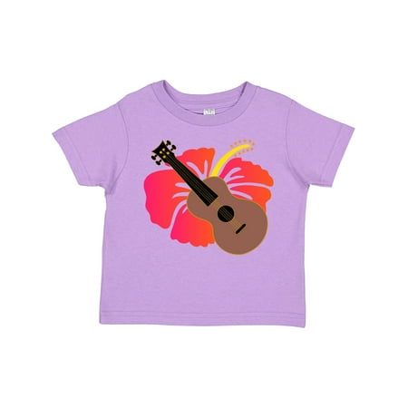 

Inktastic Ukulele Hawaiian Music Gift Toddler Toddler Girl T-Shirt