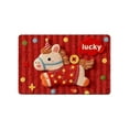 thumbnail image 1 of Yhmxh Alfombrillas de baño para baño Alfombra de baño Alfombra de baño de tierra de diatomeas con textura absorbente de agua del Año de los Caballos Decoración del baño, 1 of 5