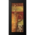 thumbnail image 2 of Gorham, Gregory 8x14 Black Modern Framed Museum Art Print Titled - Cappuccino, 2 of 5