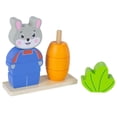 thumbnail image 5 of Spark Create Imagine Wooden Rabbit and Carrot Stacking Puzzle for Ages Eighteen Months and Older, 5 of 7