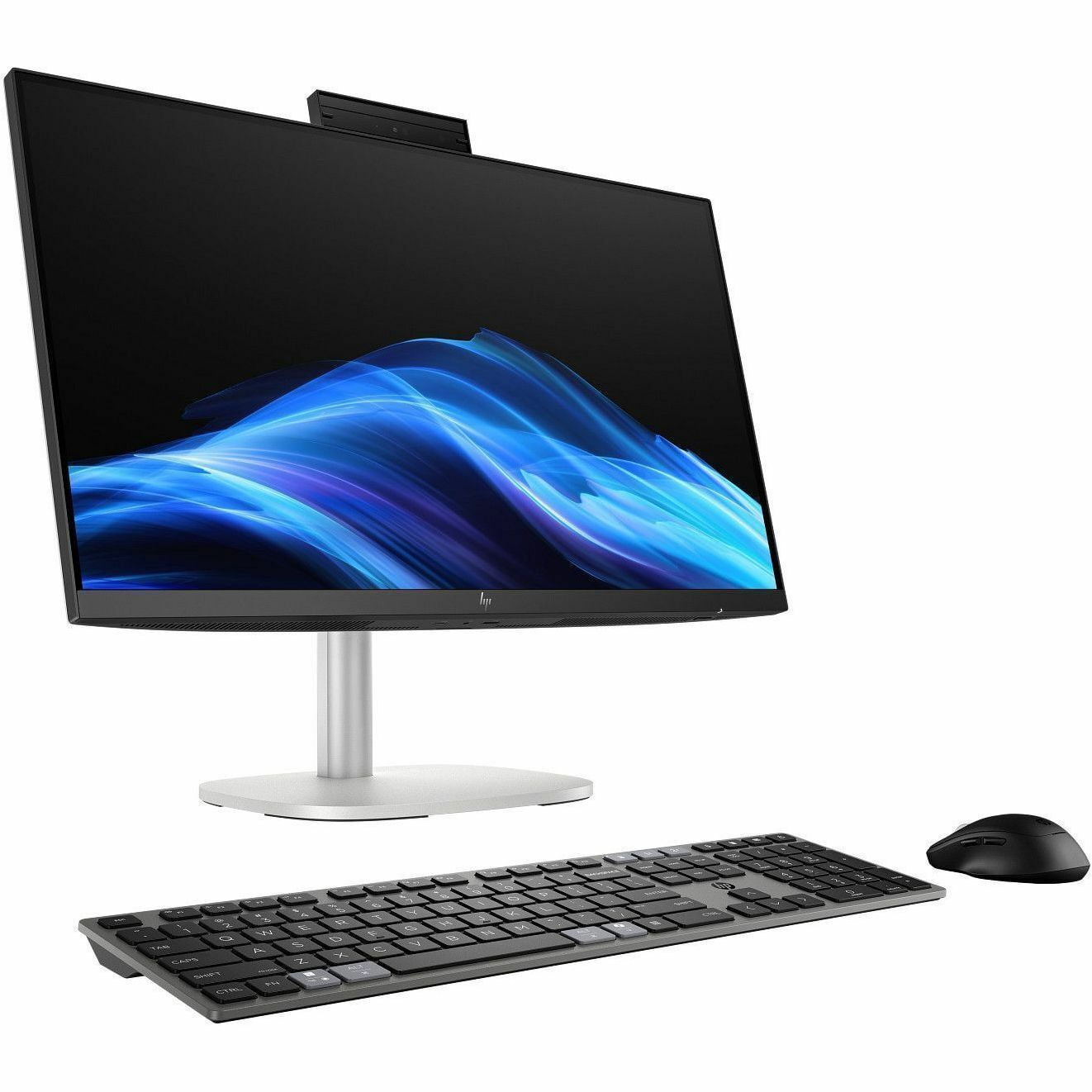 HP EliteStudio 8 AiO G1i All-in-One Computer - Intel Core Ultra 5 235 - vPro Technology - 16 GB - 512 GB SSD - 23.8" Full HD - Desktop - Pike Silver - Intel Q870 Chip - 1920 x 1080 - Windows 11 Pro...