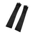 thumbnail image 1 of Unique Bargains Women Stretchy Opera Length Full Finger Gloves Pairs, 1 of 5