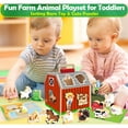 thumbnail image 2 of Montessori Toys for 1 Year Old, Wooden Farm Animals Toy for Toddlers 1-3, Learning Educational Toys for 1 2 3 Year Old Boys Girls, 2 of 7