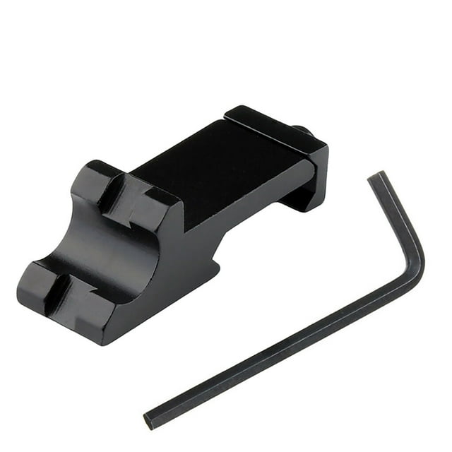 kurtrusly 45 Degree Rail Bracket Hunting Tool Aluminum Alloy Quick Detach Rail Mount Base Hunting Accessory