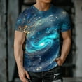 thumbnail image 2 of 3D Graphic Colorful T-Shirts Short Sleeve Crew Neck Print Tee for Men Women and Youngs Casual Tee Shirts Top Loose Top Pattern Print Tops, 2 of 6