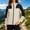 Beige, variant on Blmnix Windbreaker Women's Coats Waterproof Jackets Hiking Jacket Women Zip Up Adjustable Cuff Coat Blue with Hood Long Sleeve Winter Coats for Women