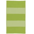 thumbnail image 1 of Colonial Mills Rug NW46R036X060S Newport Textured Stripe Rectangle Area Braided Rug  Green - 3 x 5 ft., 1 of 1