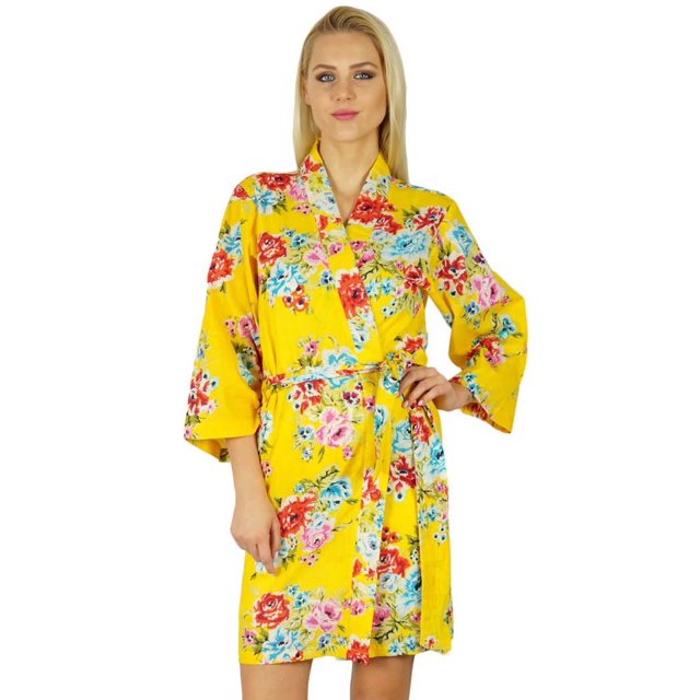 Bimba Robe Courte Imprimée en Coton pour Femmes, Préparation, Robes de Demoiselle d'Honneur, Couvre-Maillot