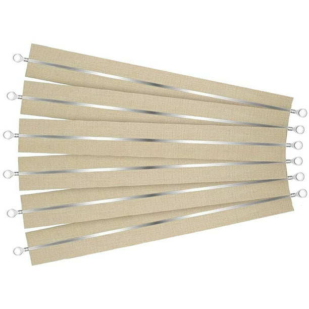 Piezas de Repuesto del Sellador de Impulso Tiras de Sellado TéRmico de 8 Pulgadas A 2 mm Cintas de PTFE Elementos de Repuesto del Sellador Paquete de 6
