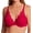 Scarlet Berry Red, variant on Women's Bali DF0084 One Smooth U Comfort Stretch Lace Underwire Bra (Scarlet Berry Red 40D)
