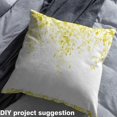 thumbnail image 2 of jejeloiu Yellow Leaves Fabric by the Yard 2 Yards, Botanical Theme Room Decor Fabric by the Yard, Branches Plant Sewing Fabric, Girls Garden Room Decor, 2 of 6