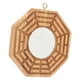 thumbnail image 4 of Espejo Bagua Bling Bling de Madera Cóncavo para Puerta Exterior, 4 of 12