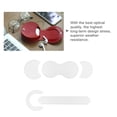 thumbnail image 2 of MasteelfCA 5pcs Transparent Acrylic Template Leather Craft Coin Purse Bag Pattern Stencil, 2 of 7