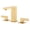 Brushed Gold, variant on sumerain Brushed Gold 8 Inch Widespread Bathroom Faucet 2 Handle Lavatory Faucet Solid Brass, with Quick Connect Hose