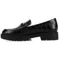 thumbnail image 2 of Journee Womens Jessamey Treaded Outsole Loafer, Widths Available, 2 of 10