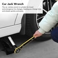 thumbnail image 4 of Car Jack Wrench, Metal Tire Wheel Lug Wrench Labor Saving Long Handle  For Car Repair, 4 of 8