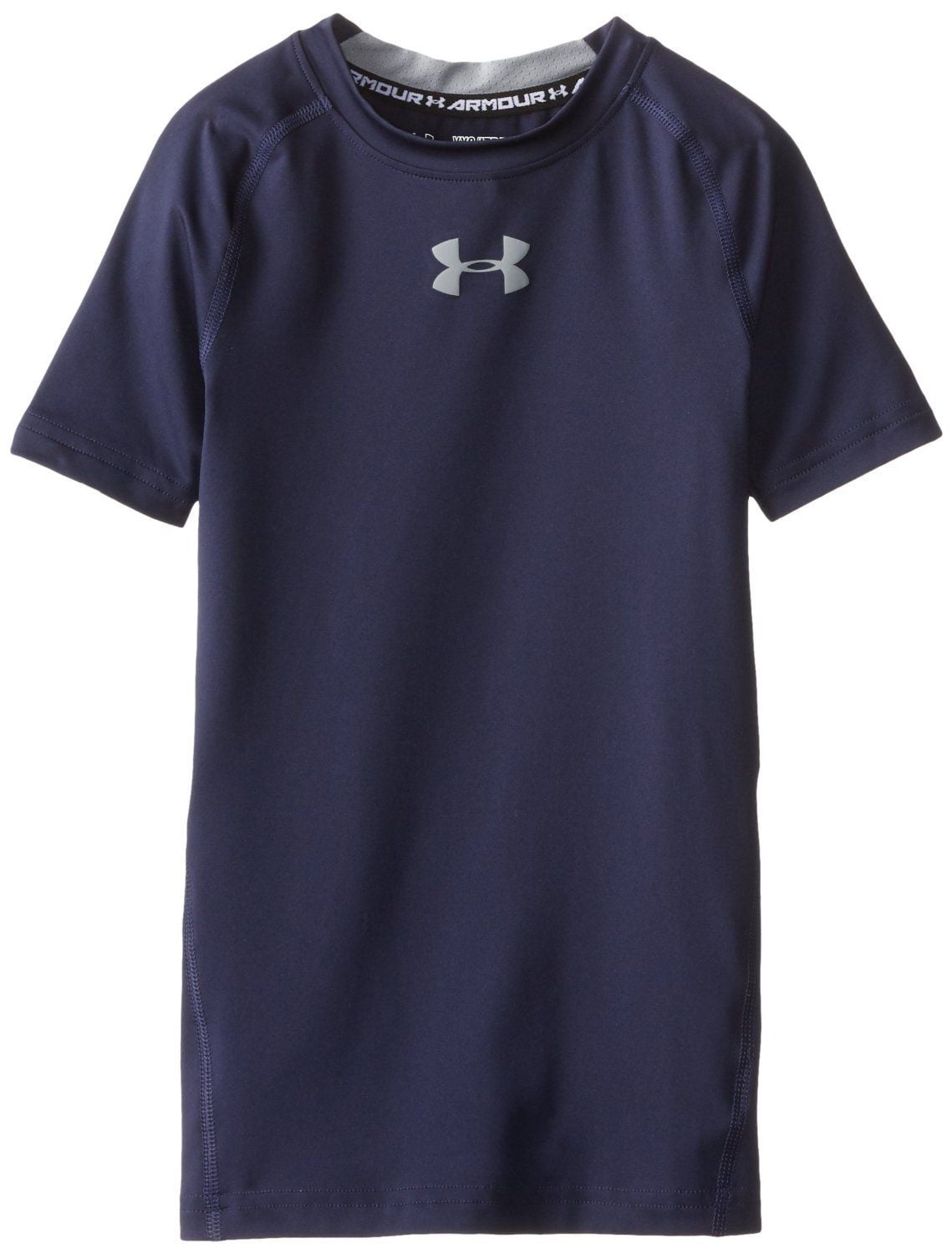 Under Armour Boys HeatGear Short Sleeve Fitted Shirt