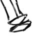 thumbnail image 3 of Punk Leather Harness Belts Layered Belly Body Chain Circle Waist Chain Nightclub, 3 of 3