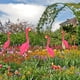 thumbnail image 5 of 2 piezas Flamingo Garden Stake Flamingo Escultura Estatua Césped Estaca Decoración (Rosa), 5 of 5