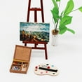 thumbnail image 2 of Farfi 1/12 Doll House Paintbox Painting Easel Palette Miniature Art Room Scene Decor (Painting Easel), 2 of 13