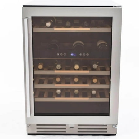 Avanti WCSE47R3S 47 Bottle Stainless Steel ELITE Series Wine Cooler