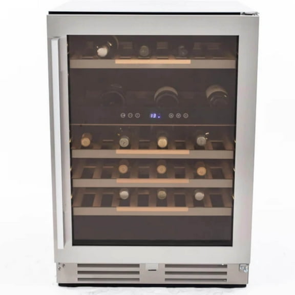 Avanti WCSE47R3S 47 Bottle Stainless Steel ELITE Series Wine Cooler