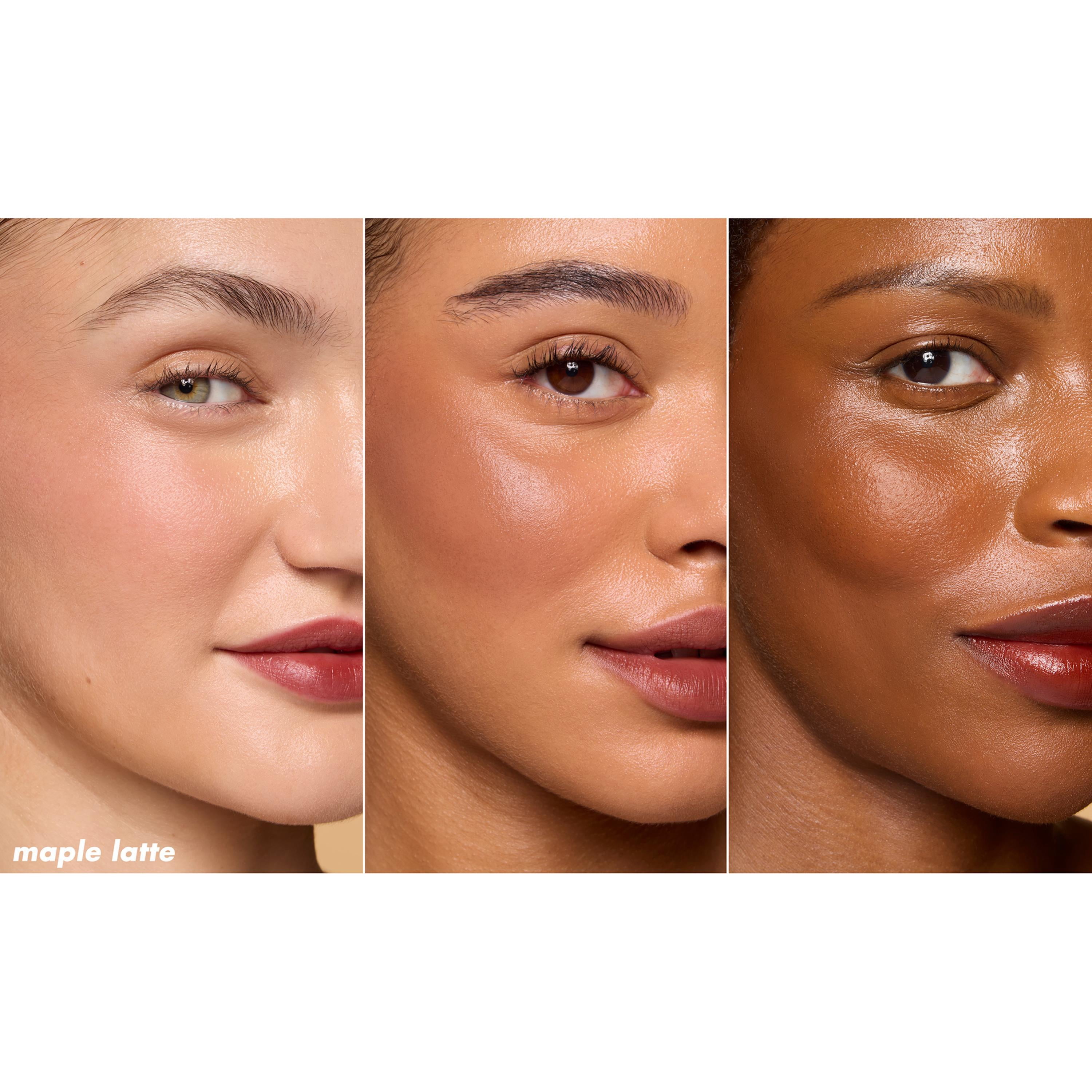 e.l.f. Sheer For It Blush Tint, Buildable Stain For Lips + Cheek, Maple Latte, 0.22 fl oz