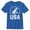 Royal Blue, variant on Boy's Mickey & Friends Patriotic Pluto  Graphic Tee Royal Blue Small