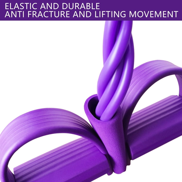 Clearance!2025 Upgrade 21 Fitness Resistance Bands, 4 Tube Pedal