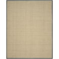 thumbnail image 2 of SAFAVIEH Natural Fiber Arbor Bordered Area Rug, Natural/Dark Gray, 11' x 15', 2 of 12