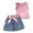 Pink, variant on Toddler Girl Clothes Denim Tulle Dresses Baby Summer Tutu Sundress Outfit Toddler Princess Dress for Girls White 12-18 Months