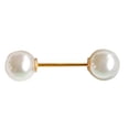 thumbnail image 2 of SmartBy Women Fashion Double Faux Pearls Brooch Safty Pin Cardigan Shawl Clip Badge Gift, 2 of 7