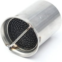 MELIVO Exhaust Baffle Silencer Exhaust DB Killer Silencer Muffler Fit for 2 inch Motorcycle Exhaust Pipe