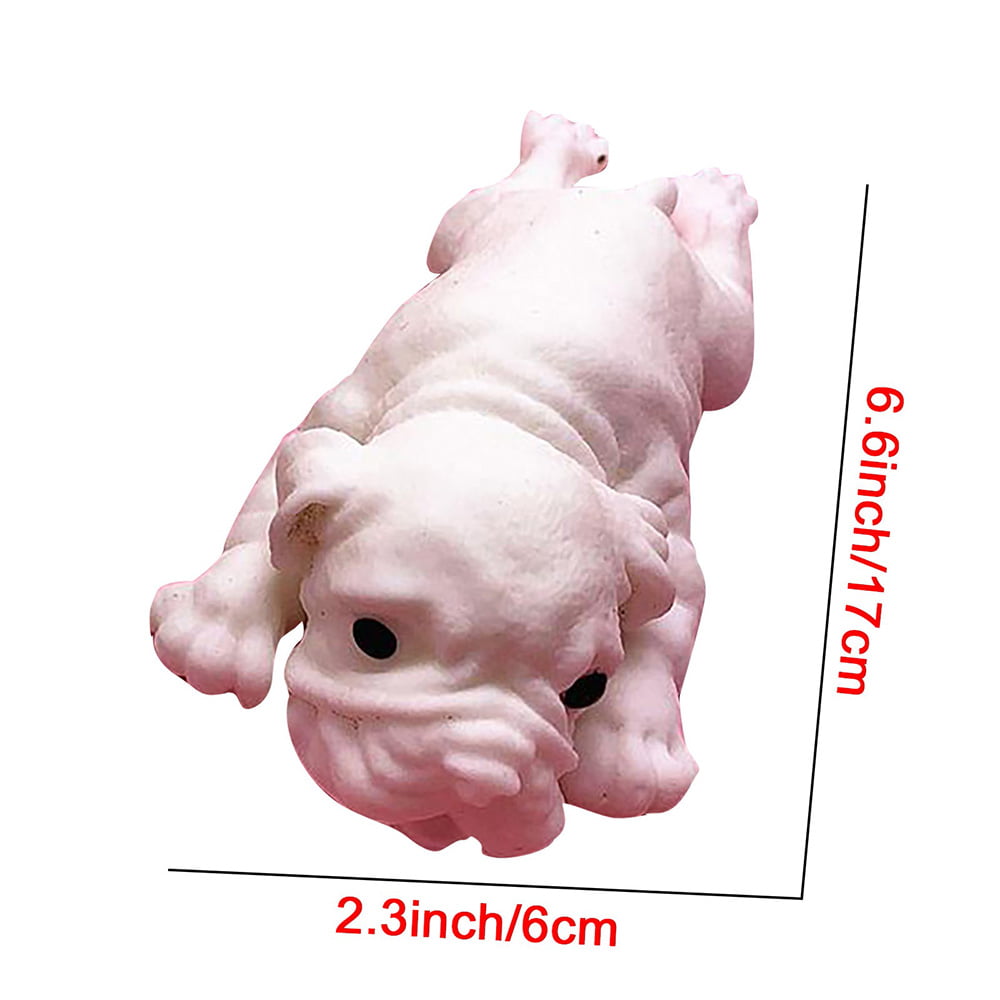3inch Squishy Ball Decompression Toy Dog for Anxiety Stress Relief Office Supply 