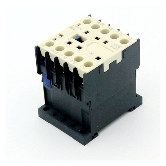 Magnetic AC Contactor Low Voltage AC Contactor Small AC Contactor for DIN Rail Mounting in Electrical Control Systems ,Easy to Install