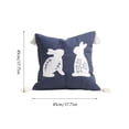 thumbnail image 3 of Easter Rabbits Party Decoration Arrangement Dining Table Cushion For Household Use Sofa Living Room Bedding, 3 of 6