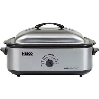 - Nesco 18 Quart SS Electric Roaster Oven