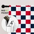 thumbnail image 3 of New England Football Team Blackout Curtain Panels, 72x63 Inch Room Darkening Curtains, 2 Panels for Bedroom Living Room Window Treatment, 3 of 7