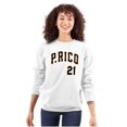 thumbnail image 3 of Puerto Rico Baseball Game Player 21 Unisex Plus Fleece Graphic Sweatshirt Brisco Brands 2X, 3 of 5