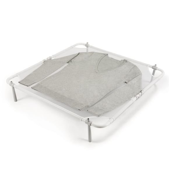 OXO Good Grips Folding Sweater Dryer, White, 26" sq. x 4-1/2" h