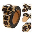 thumbnail image 2 of 1Pc Round Buckle Waist Belt Imitation Leather Waist Belt Women Casual Belt, 2 of 3